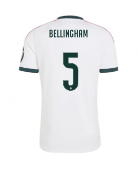 Billige Fotballdrakt Real Madrid Jude Bellingham #5 Replika Hjemmedrakt 2026-27 Kortermet Billige Fotballdrakt Real Madrid Jude Bellingham #5 Replika Hjemmedrakt 2026-27 Kortermet